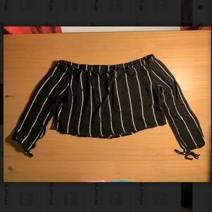 Off-the-Shoulder Crop Top